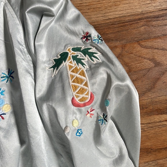 Diesel Snake Embroidered Bomber Jacket (Reversible) - Picture 11 of 15